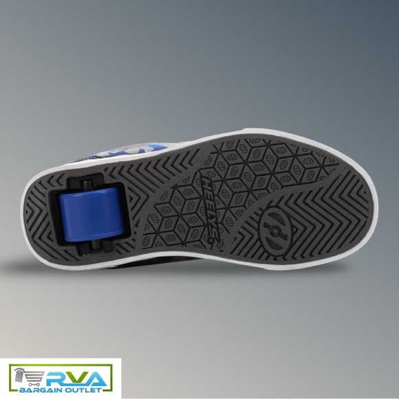 HEELYS Boy's Pro 20 Prints (Little Kid/Big Kid/Adult), Gray/Blue - Picture 7 of 7